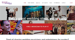 Desktop Screenshot of musicformywedding.com.au